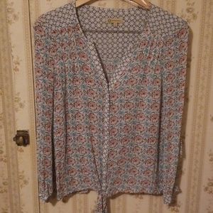 Boho Flowy Tying Top